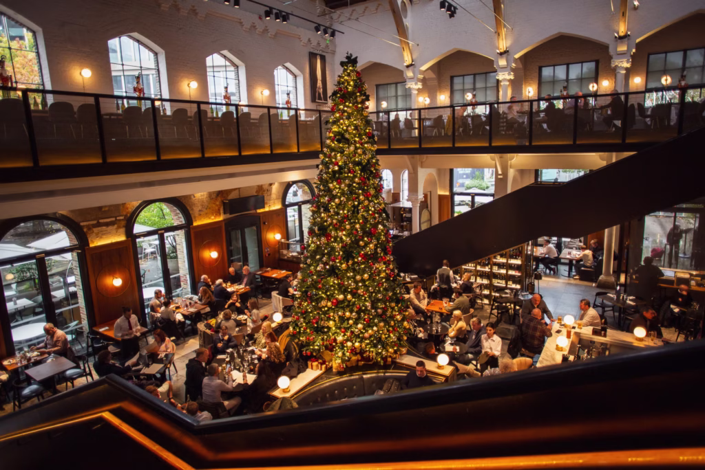 hotels for Christmas parties London