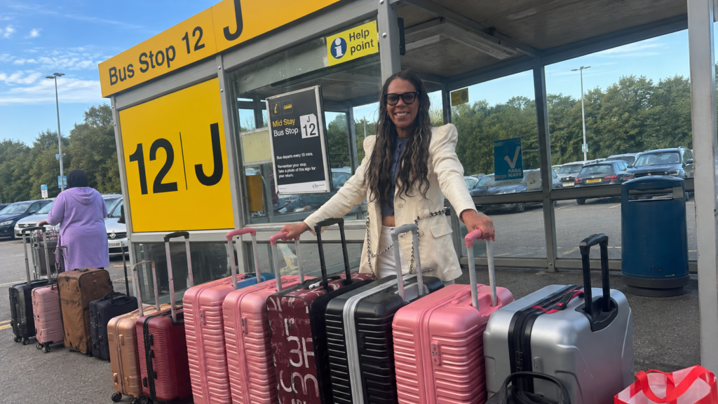 Speaker travel logistics for a corporate event