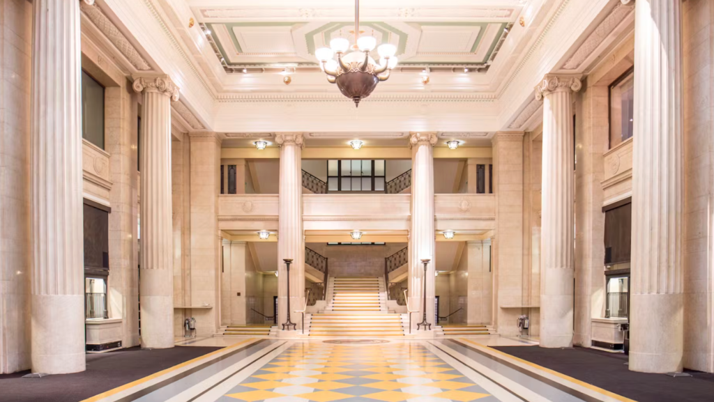 Banking hall